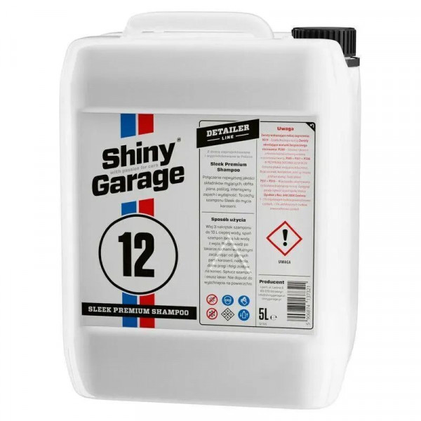 Shiny Garage, Sleek Premium, Autoshampoo, 5000ml