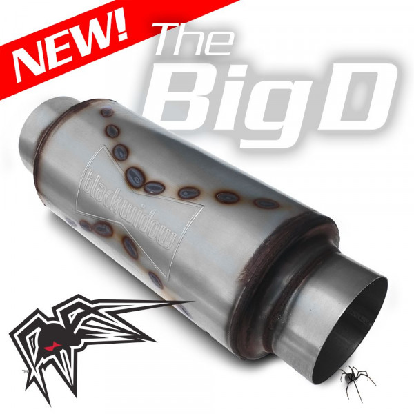 Black Widow Big D Muffler 3,5"