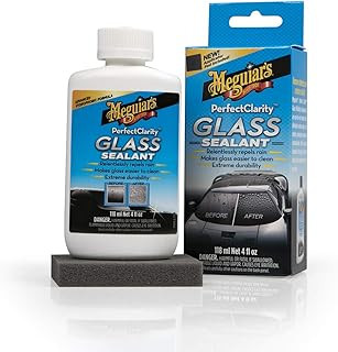 Meguiar´s Perfect Clarity Glass Sealant, Scheibenversiegelung, 118ml, inkl. Pad