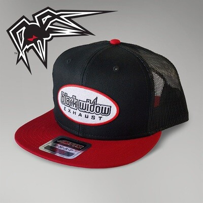 Snapback, Logo, Black-Red