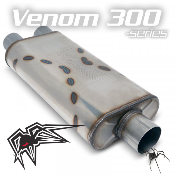 Black Widow Venom 300 3"/2,5" single/dual