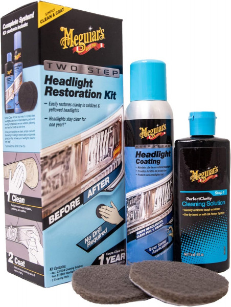 Meguiar´s Perfect Clarity Headlight Restoration Kit, Scheinwerferaufbereitungsset