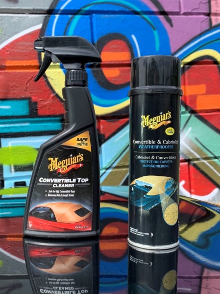 Meguiar´s Convertible & Cabriolet Cleaner, Verdeckreiniger, 450ml & Meguiar´s Convertible & Cabriole