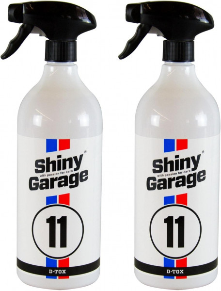 2x Shiny Garage, D-Tox, Flugrostentferner, Felgenreiniger, 1000ml