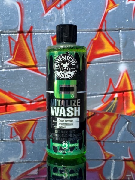 Chemical Guys, Vitalize Wash, Carbon Flex Shampoo, 473ml