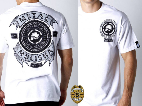 Metal Mulisha Shirt, white, XL