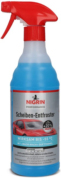 Nigrin Scheiben-Entfroster, Enteiser, 600ml