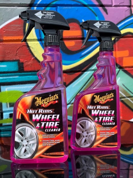 Meguiar´s Hot Rims Wheel & Tire Cleaner, Felgenreiniger Bundle, 2x 710ml